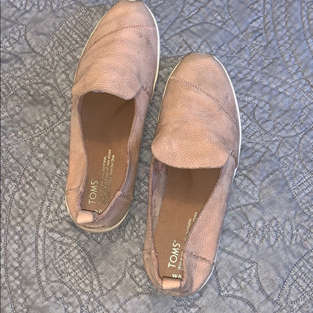 Toms Blush deconstructed Alpargata shoes